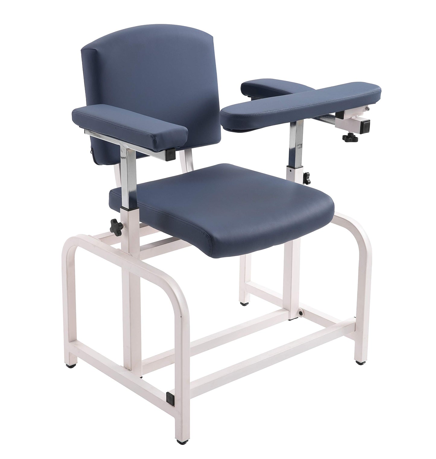 medycare Comfortable Lab Draw Chair for Lab Spa and Treatment Room… (Blue, Normal)