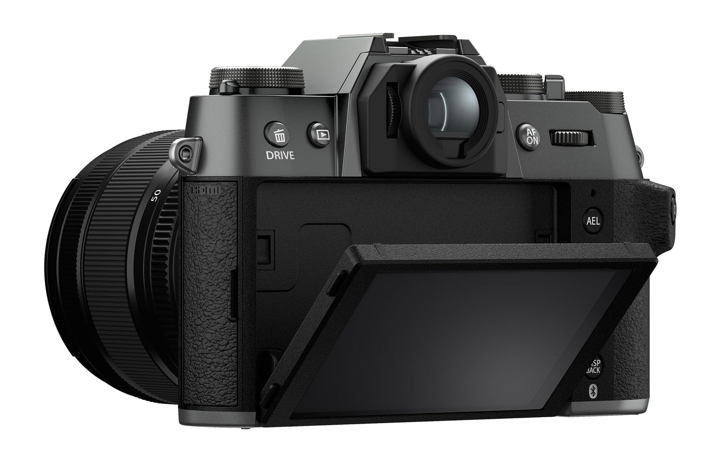 FUJIFILM X-T50 Mirrorless Digital Camera XC15-45mmF3.5-5.6 OIS PZ Lens Kit - Charcoal Silver