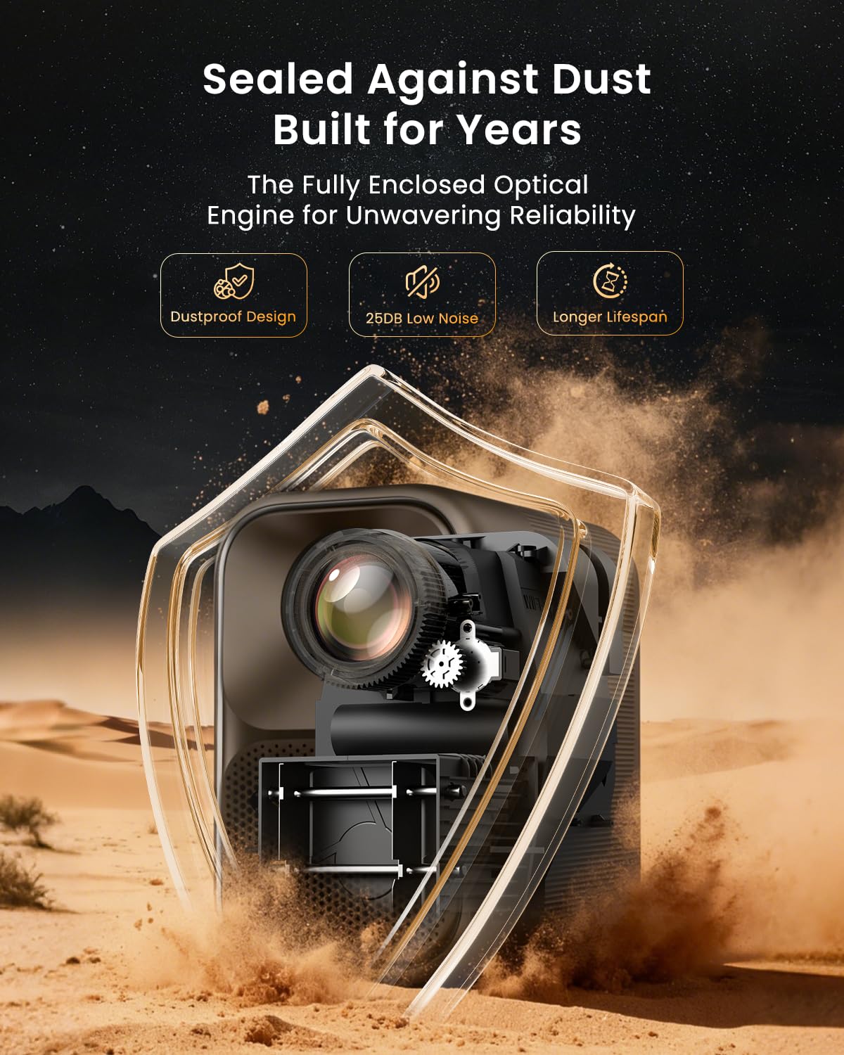 WEMAX Smart Google TV Projector with Licensed Netflix, 4K Decoding, 500 ISO Lumens, Outdoor Movie Projector with WiFi and Bluetooth, FHD 1080P Projector for Home Theater with 10W Dolby Audio Speaker