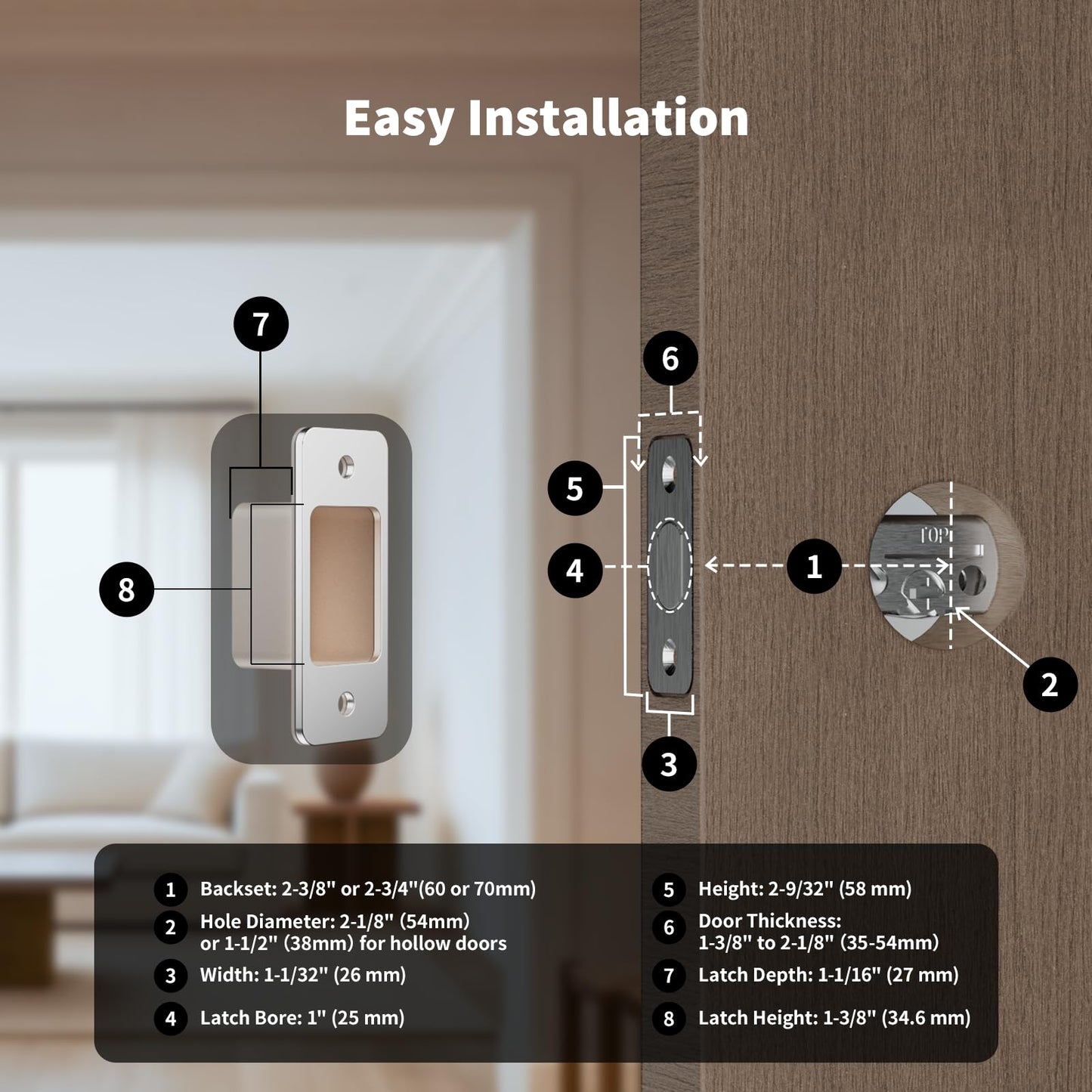 Aqara UWB Smart Lock U400, Matter Over Thread, Apple Home Key, Fingerprint Keyless Entry Deadbolt,Touchscreen Keypad, Rechargeable Battery, Supports HomeKit, Alexa, Google, Home Assistant, Black