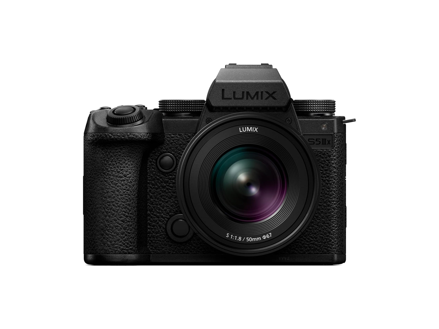 Panasonic LUMIX S5IIX Mirrorless Camera, 24.2MP Full Frame Phase Hybrid AF, Unlimited Recording, 5.8K ProRes, RAW, IP Streaming, 20-60mm F3.5-5.6 + 50mm F1.8 Lenses, LUMIX Digital Camera, DC-S5M2XWK9