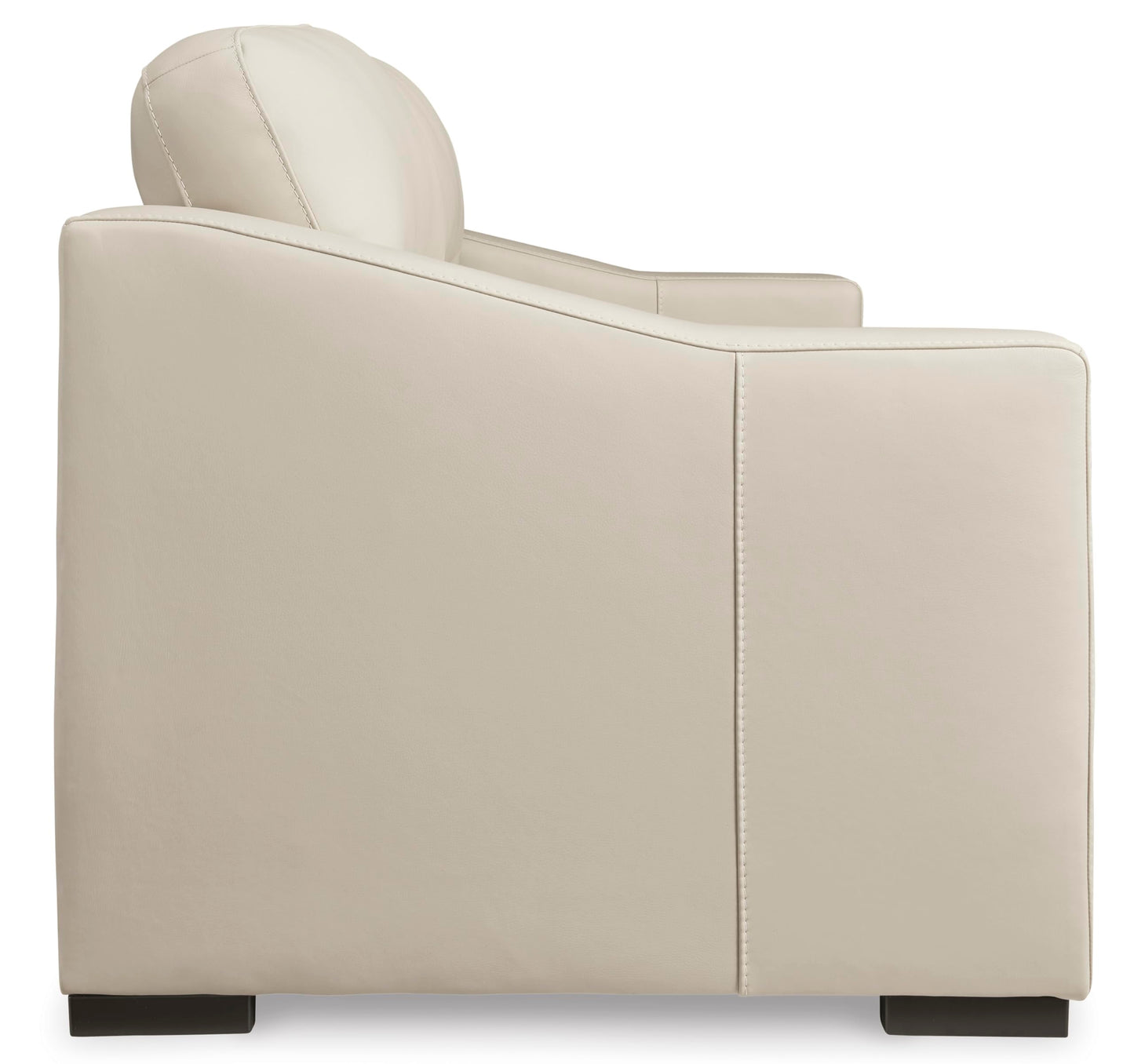 Signature Design by Ashley Treasure Trove Contemporary Leather Match Sofa, Beige