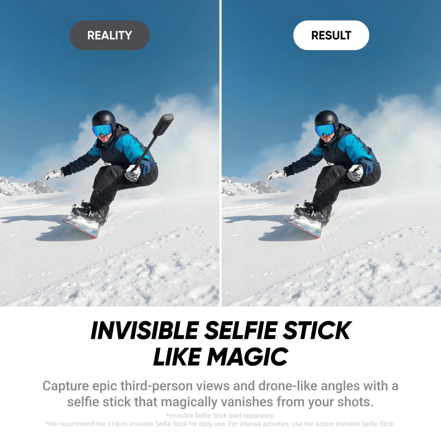 Insta360 X4 Air Starter Bundle - Lightweight 165g 8K 360 Camera, Invisible Selfie Stick, Replaceable Lenses, Shoot First & Frame Later, Built-in Wind Guard, FlowState Stabilization, AI-Powered App