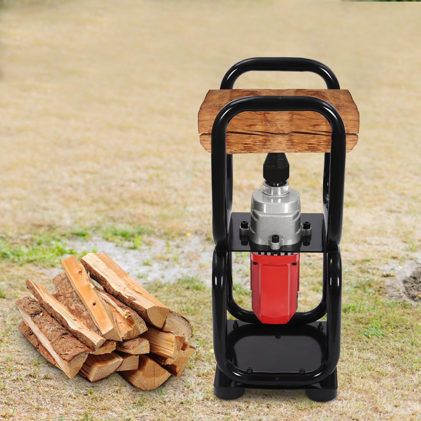 RIAHNEAH Log Splitter, Wood Splitter Electric Powered, Electric Firewood Splitting Machine, 3.3kw Electric Wood Splitter 110v