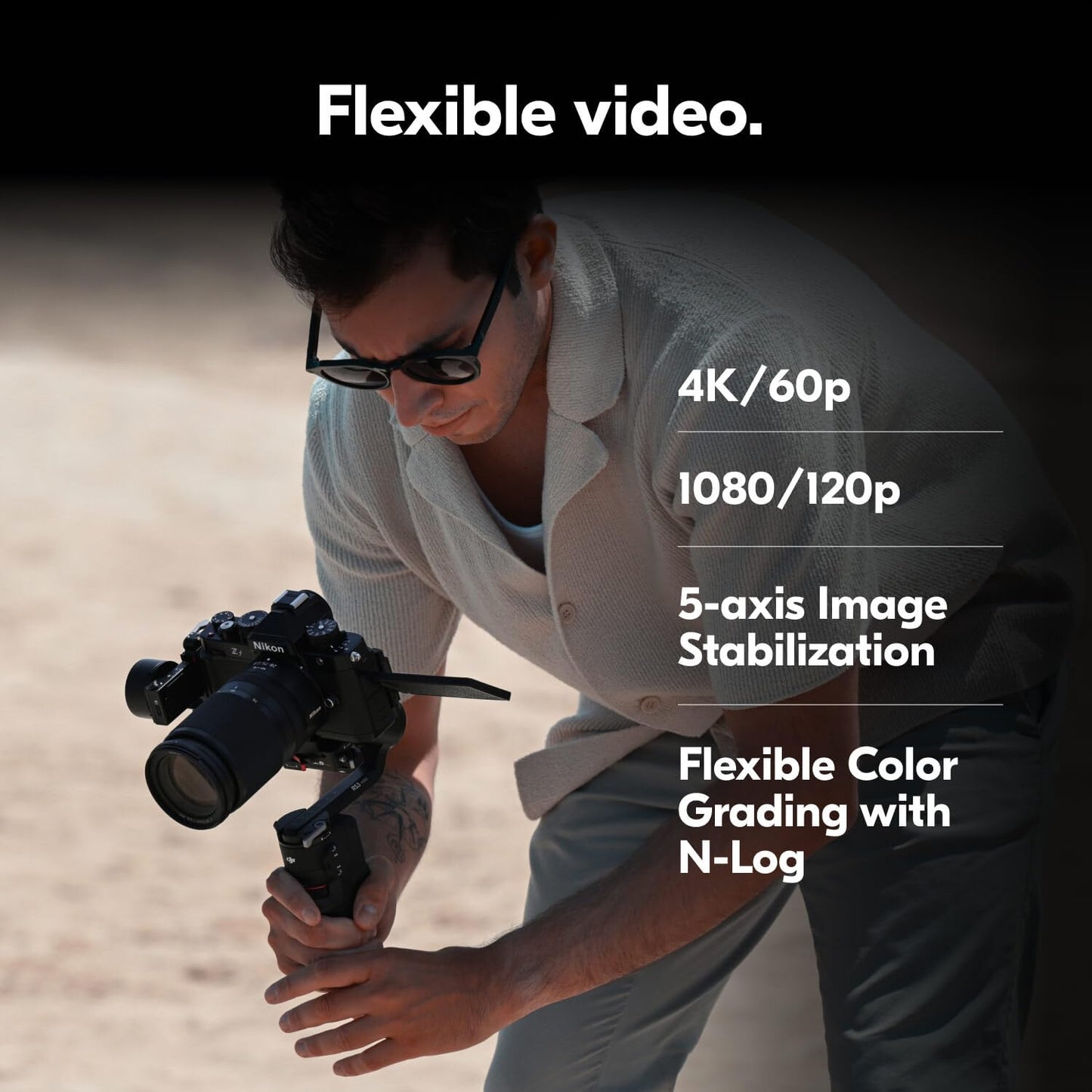 Nikon Z f | Full-Frame Mirrorless Stills/Video Camera with Iconic Styling | Nikon USA Model