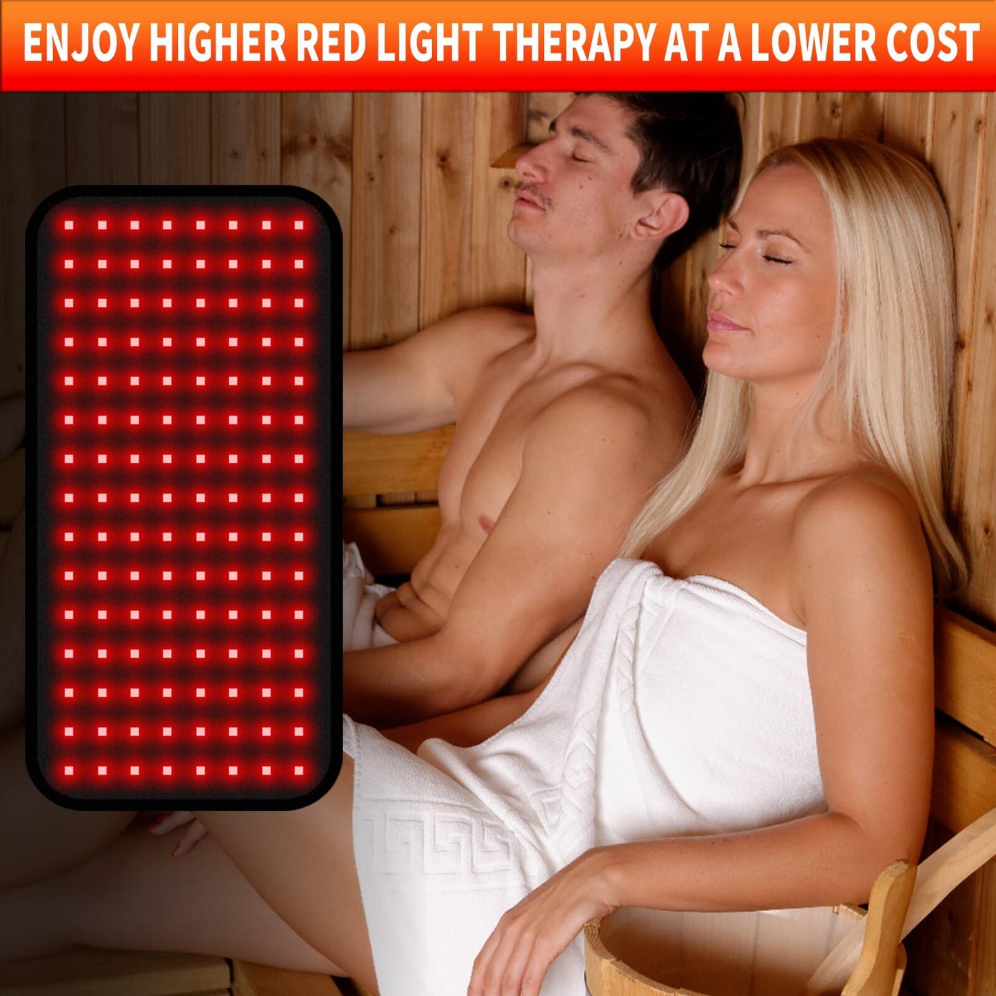 AURGOD Portable Infrared Sauna for 1 Person, Red Light Therapy Full Size Home Sauna Box with Premium Dry Heating, Remote Temperature Control, Heated Foot Pad & Reinforced Folding Chair