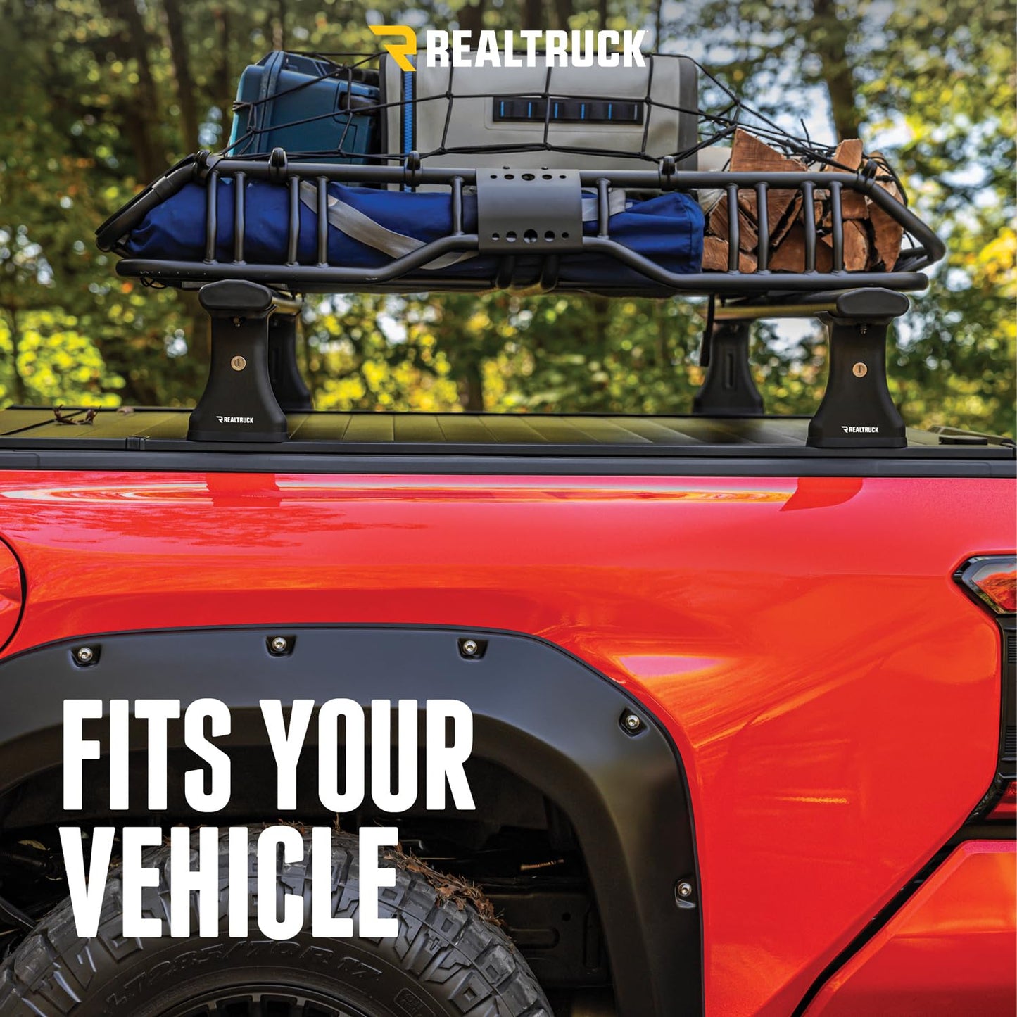 RealTruck Elevate Standard Cargo Basket | 1707211