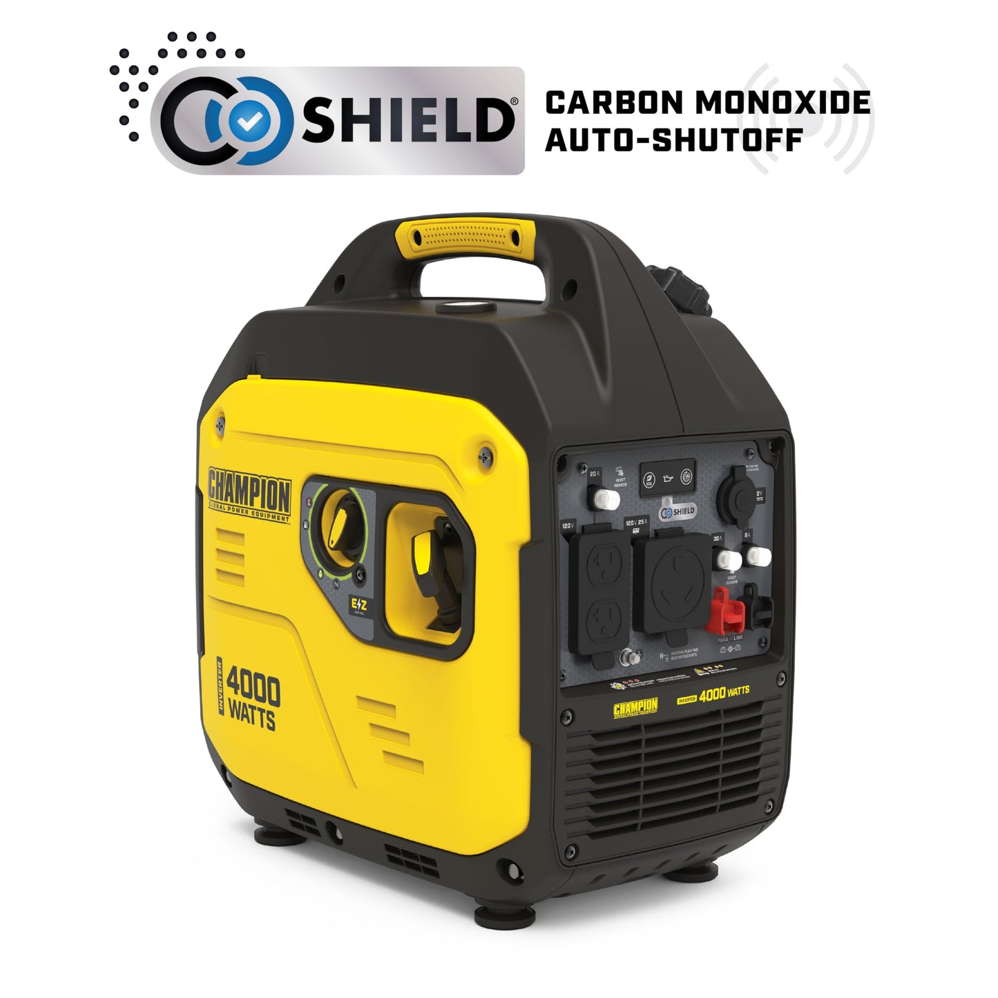 Champion Power Equipment 4000-Watt RV Ready Portable Inverter Generator with Quiet Technology and Free 3-Year Warranty