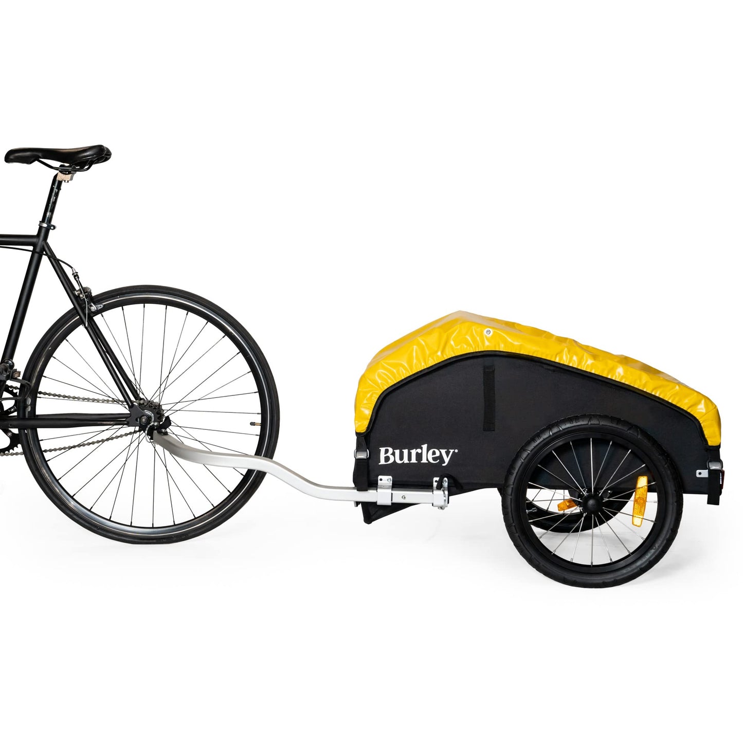 Burley Nomad | Touring Cargo Bike Trailer with Water-Resistant Cover, Large Storage Capacity & 100 lb Load Rating