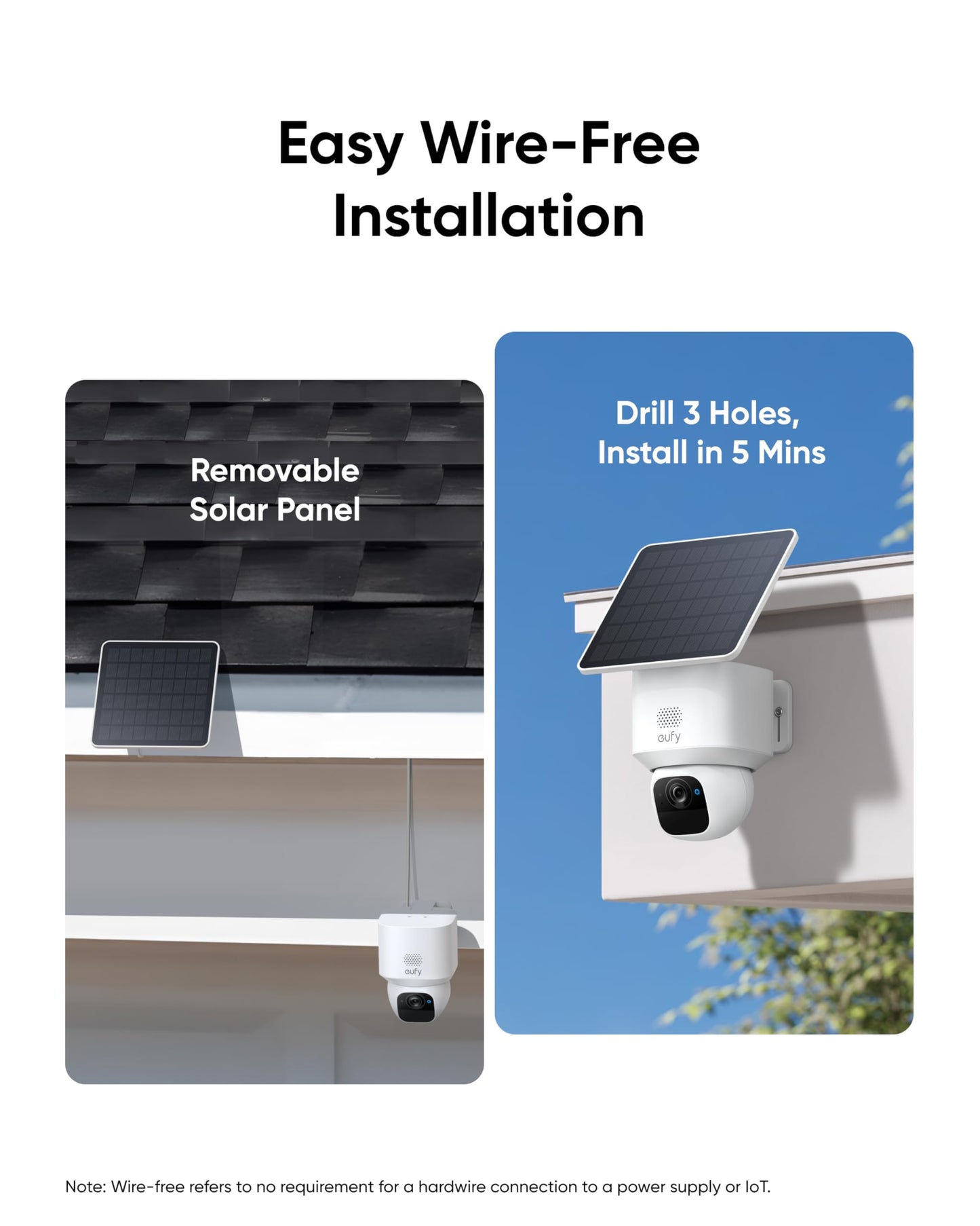 eufy Security SoloCam E30, 4-Cam Pack Kit, Security Cameras Wireless Outdoor, Solar Camera Outdoor Wireless, 360° Pan, AI Tracking, 2K Clarity, No Monthly Fee, Built-in Local Storage (Up to 16TB)