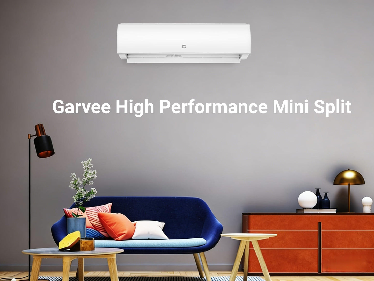 17000 BTU Mini Split Air Conditioner, 230V WIFI Enabled Inverter Air Conditioner & Heater Pump System Cools Up to 1250 Sq. Ft, Installation Kits & Heat Pump