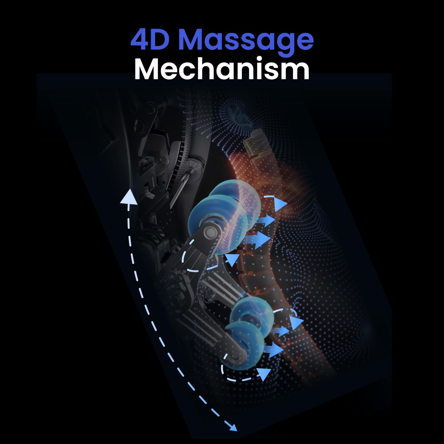 Osaki 2026 4D Ion l Full Body Massage Chair l 4D Massage Mechanism l Voice Control l 24 Auto Massages l SL-Track l Zero Gravity l Touchscreen Controller l Bluetooth Speaker (Black)