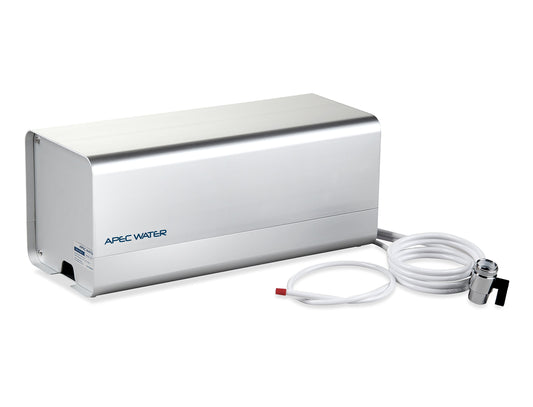 APEC Water Systems RO-CTOP-PHc Alkaline Mineral Portable Countertop Reverse Osmosis Water Filter System pH+ with Case, Installation-Free, Fits Most Standard Faucet
