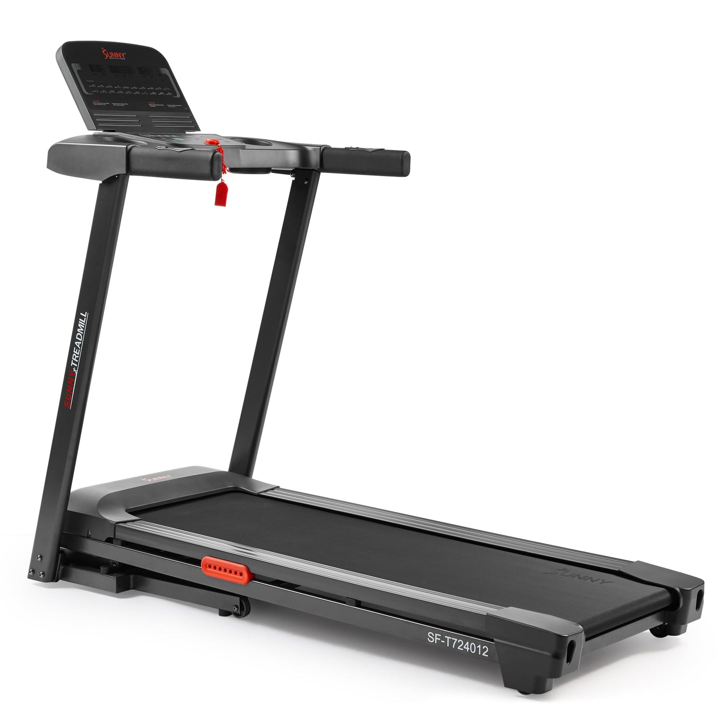 Sunny Health & Fitness Active 400 Smart Auto Incline Treadmill – Foldable Running Machine w/Bluetooth, Wi-Fi, 12% Incline, Shock Absorption & SunnyFit Fitness App - SF-T724012