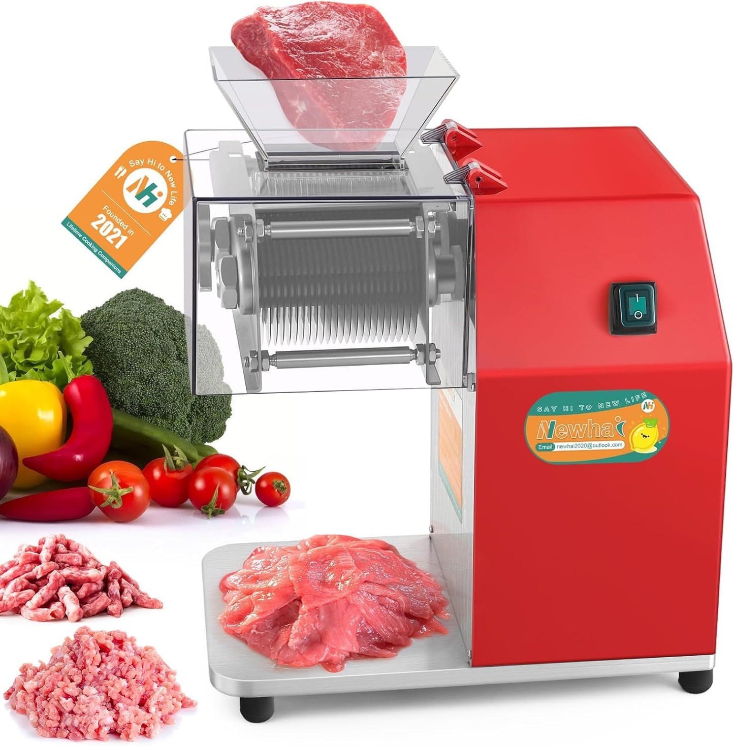 Replacement Meat Cutter Blade for Newhai 850W Meat Cutter Machine (3.5mm)