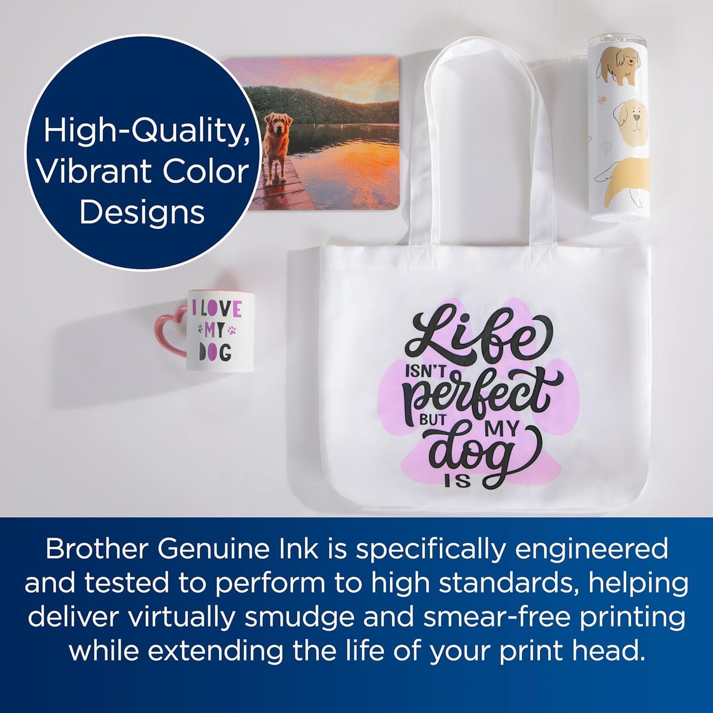 Brother Sublimation Printer and Black Ink Cartridge