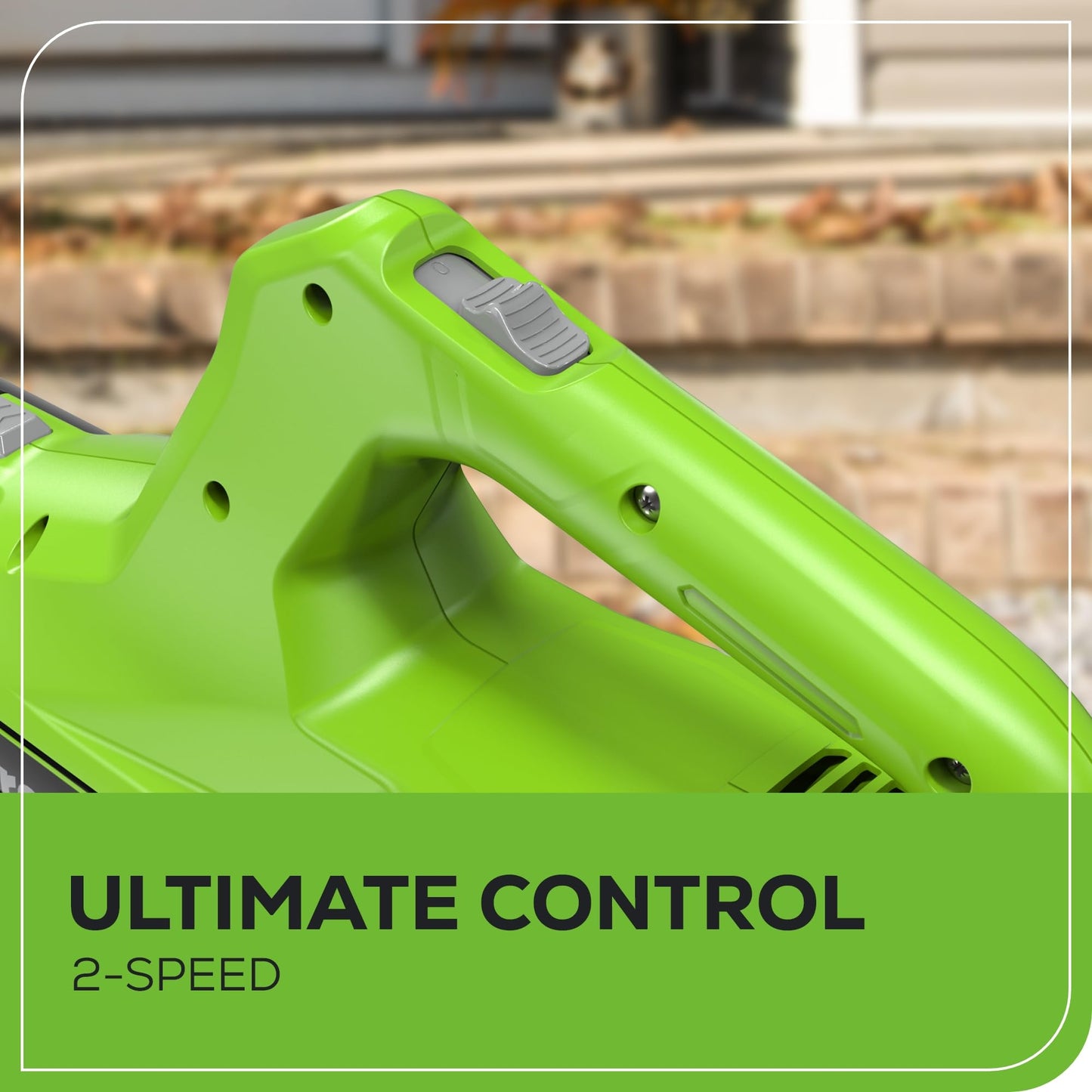 Greenworks 40V 16" Brushless Cordless (Push) Lawn Mower + Blower (350 CFM), 4.0Ah Battery and Charger Included (75+ Compatible Tools)