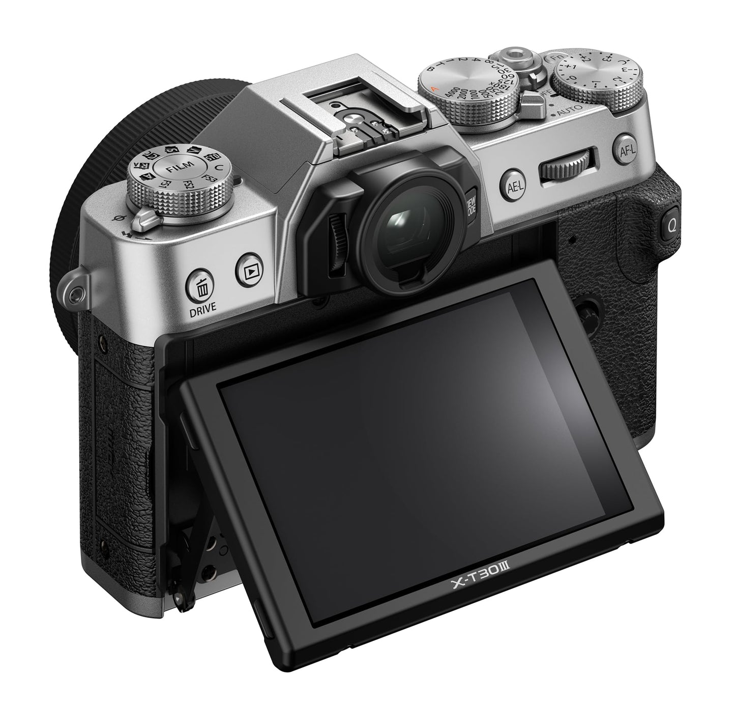 FUJIFILM X-T30 III Mirrorless Camera Body, with XC13-33mm Lens Kit, Silver