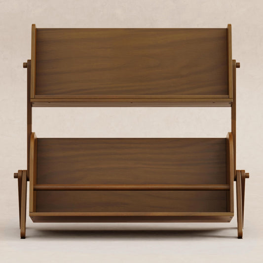 Babyletto Kids Tally Storage and Bookshelf in Natural Walnut, Greenguard Gold Certified