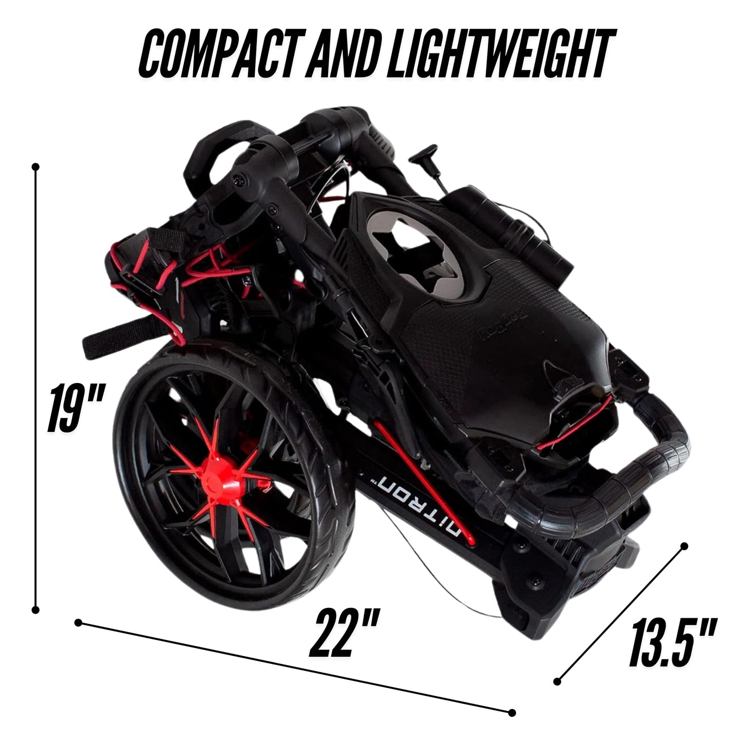 Bag Boy Limited Edition Nitron Golf Push Cart, USA