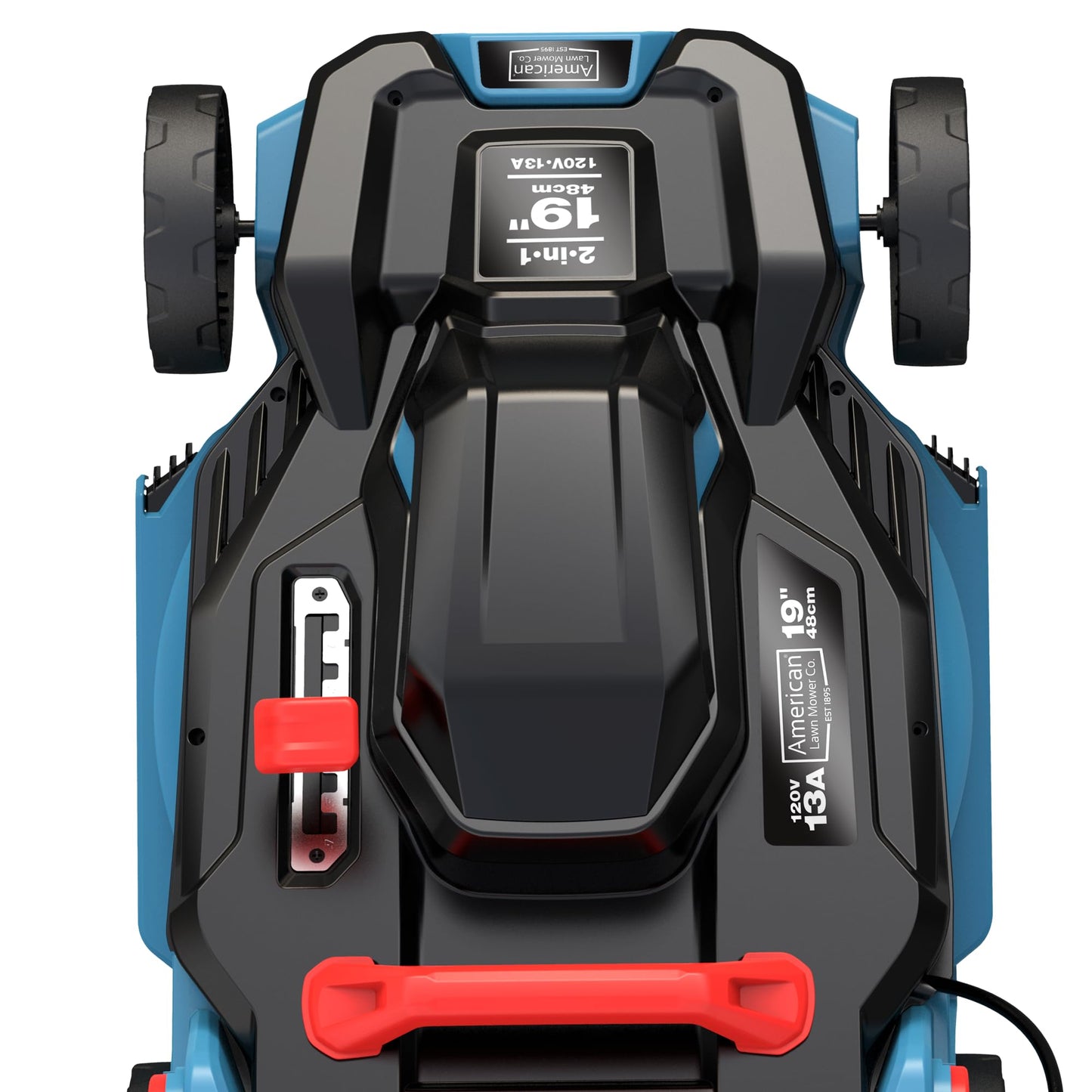 American Lawn Mower Company 51319 19-inch 13-Amp Corded Electric Push Lawn Mower with Grass Bag