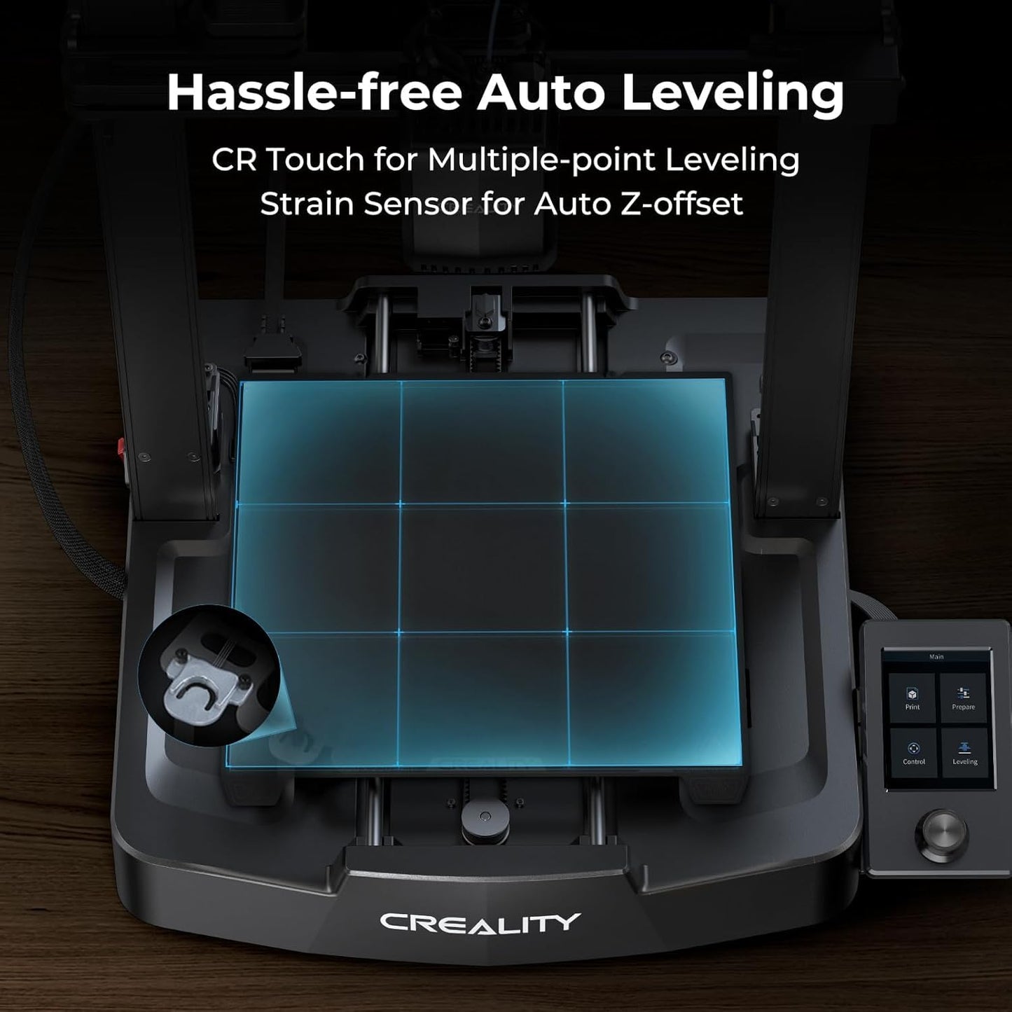 Creality Ender 3 V3 SE 3D Printer, 250mm/s High-Speed Desktop Printer, CR Touch Auto-Leveling, Sprite Direct Extruder, Dual Z-Axis, Auto-Load Filament, 8.66x8.66x9.84 Print Volume, Easy Assembly
