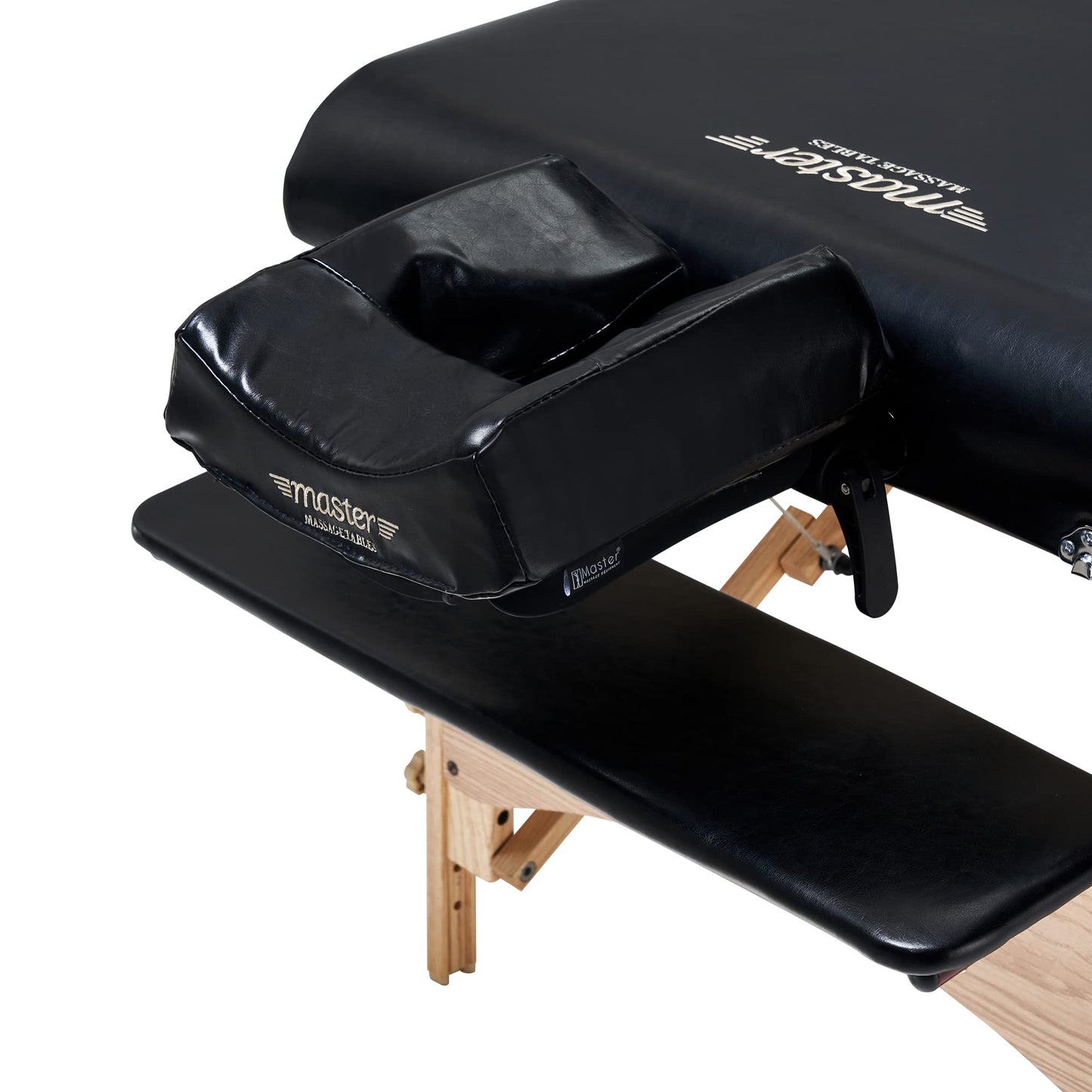 Master Massage Gibraltar 32" Width Olympic LX Portable Massage Table, Black- Extra Wide for Larger Clients, Supports Weight Up to 800lbs.- Tattoo Spa Salon Facial Beauty Bed, Lash Tables