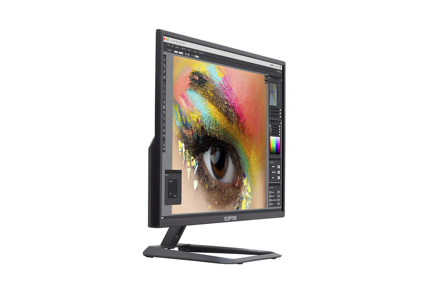 Sceptre IPS 27" 4K UHD LED Monitor DIsplayPort HDMI DVI Build-in Speakers, Frameless Machine Black 2025 (U279W-4000R series)