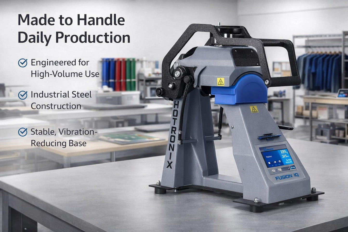 Stahls' Hotronix 360 IQ Hat Heat Press: Elevate Your Cap Game with Precision Heat Transfers. Effortlessly Create Professional Results for Hats, Caps, and Beyond!