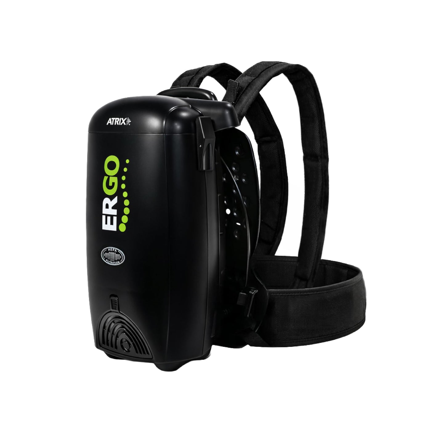 Atrix Ergo Backpack Canister Vacuum, Portable Cleaner with Attachments for Professional and Residential Use, VACBP10 Premium Bundle