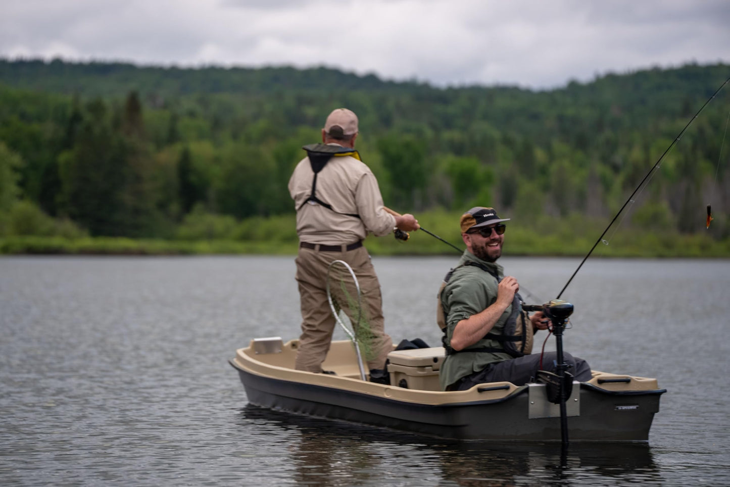 Pelican - Boat Intruder 12 - Jon Fishing Boat - 12 ft. - Great for Hunting/Fishing , Khaki / Beige