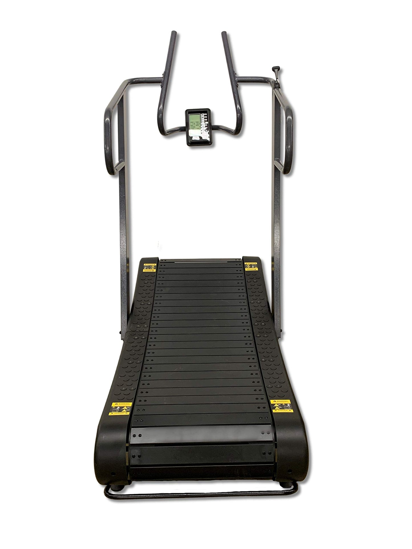 SB Fitness Equipment CT400 Self Generated Curved Commercial Exercise Workout Treadmill with 3 Resistance Levels and Front Digital Display