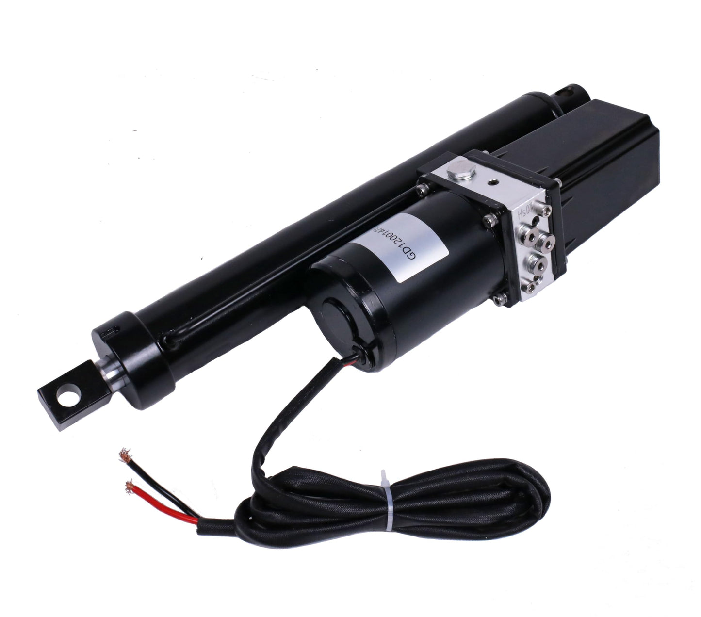 JEENDA DC 12V 12" Hydraulic Motor Heavy Duty Electric Linear Actuator 1700Lbs-2300lbs Compatible with Dump Trailers, Lift Tables, Solar Tracking System, Wheelchair Lift,Tractors,Cleaning Vehicle