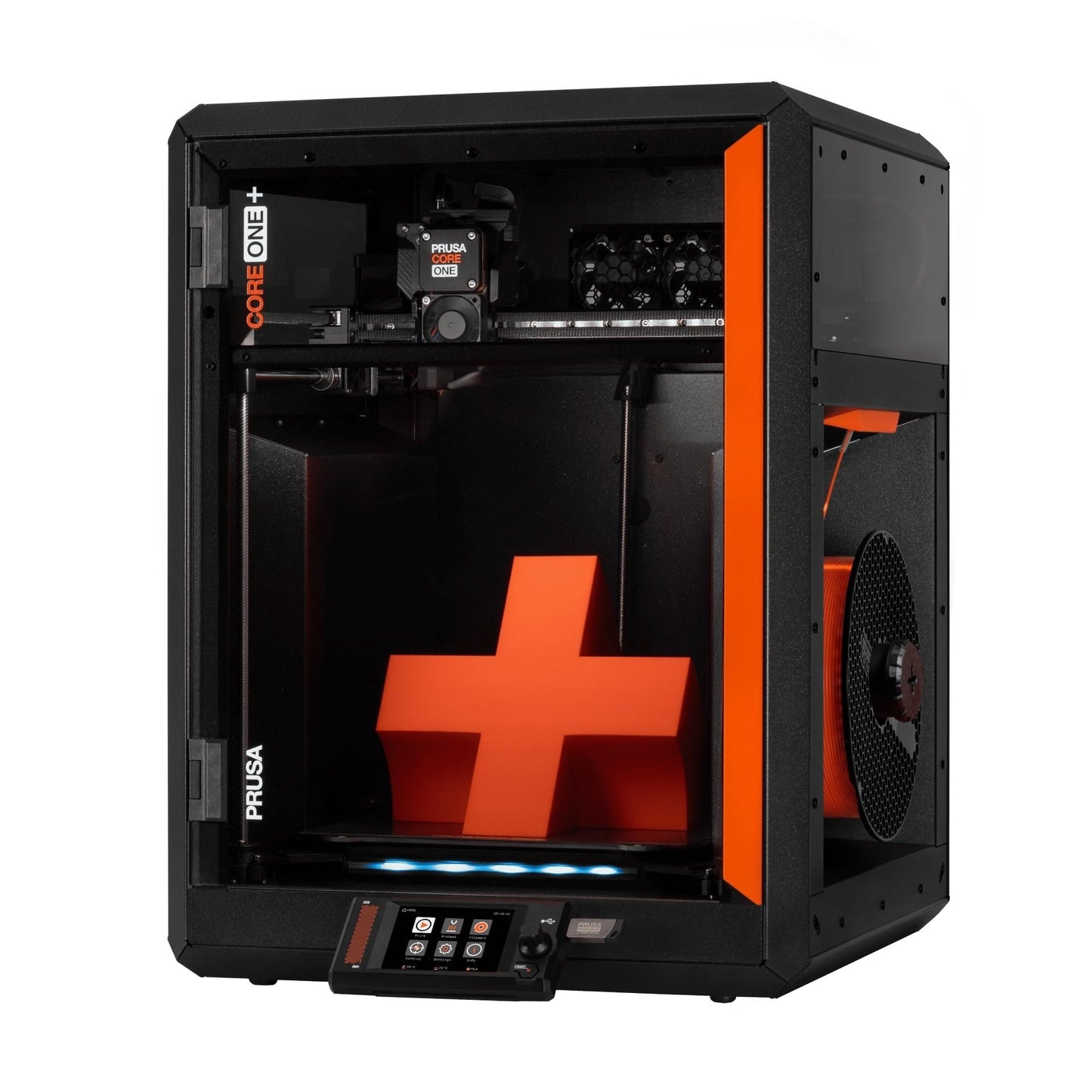 Original Prusa CORE One+ CoreXY 3D Printer – Fully Enclosed High-Speed FDM Printer with Active Temperature Control, Automatic Ventilation & 1kg Prusament PLA Included