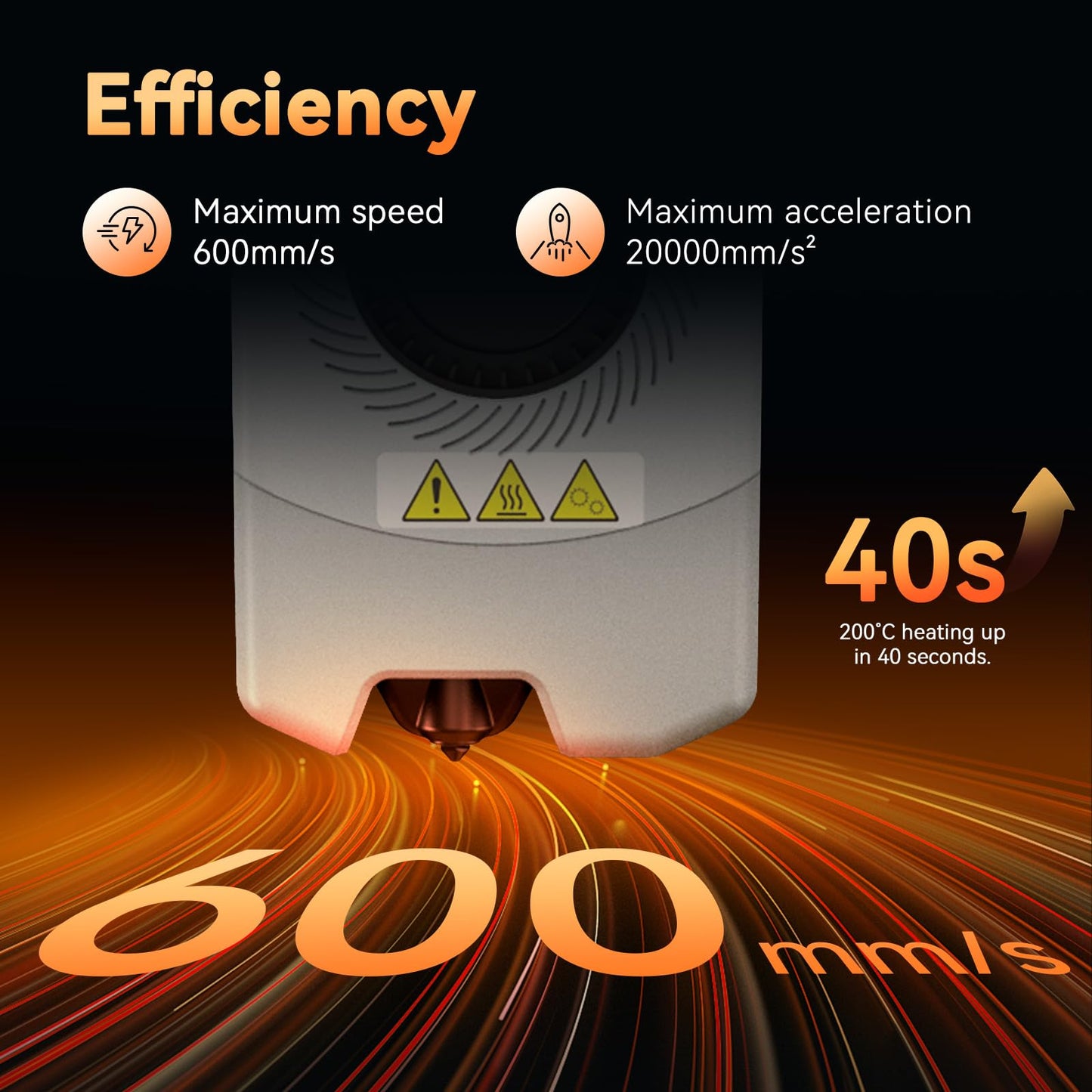 Flashforge AD5X Multi-Color 3D Printer, 600mm/s High-Speed 4 Color 3D Printer with 300˚C Nozzle, Auto Leveling and PEI Flexible Plate, 8.7 x 8.7 x 8.7in