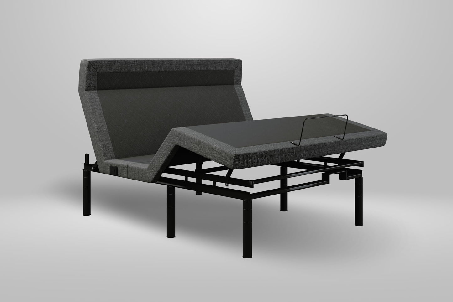 iDealBed 4iT Custom Adjustable Bed Base, Pillow Tilt, Wireless, Massage, Memory, Advanced Smooth Silent Operation, Bluetooth, USB Ports, Zero G (King)