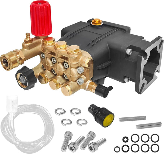 3300 PSI Pressure Washer Pump, 3.0 GPM, 3/4" Shaft Replacement Pump