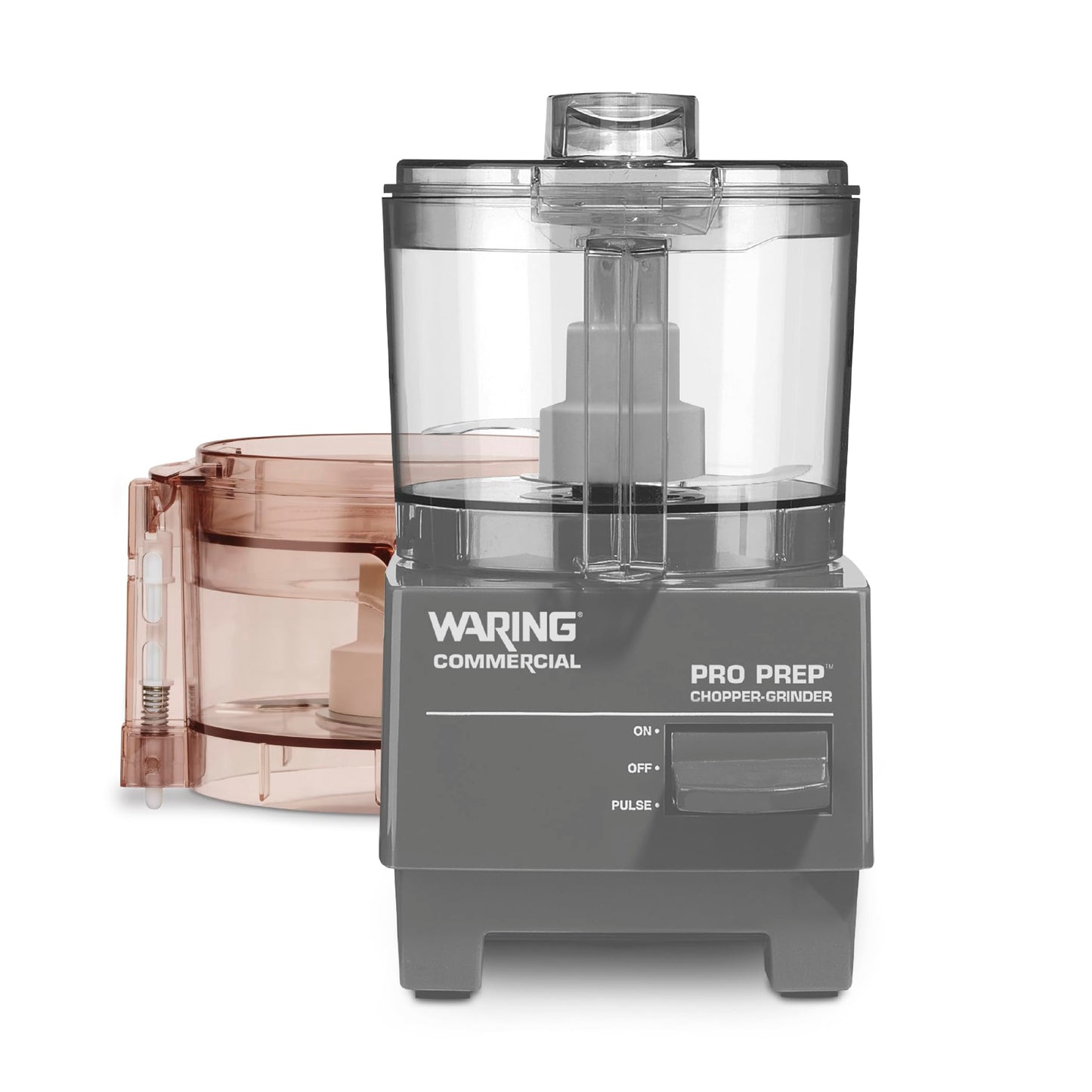 Waring Commercial Pro Prep Chopper Grinder, 3/4 Horsepower High-Speed Motor, 3/4 Quart Capacity, Dual Bowl for Chopping and Grinding, Grind Spices and Hard Foods, Parmesan and Chocolate, WCG75