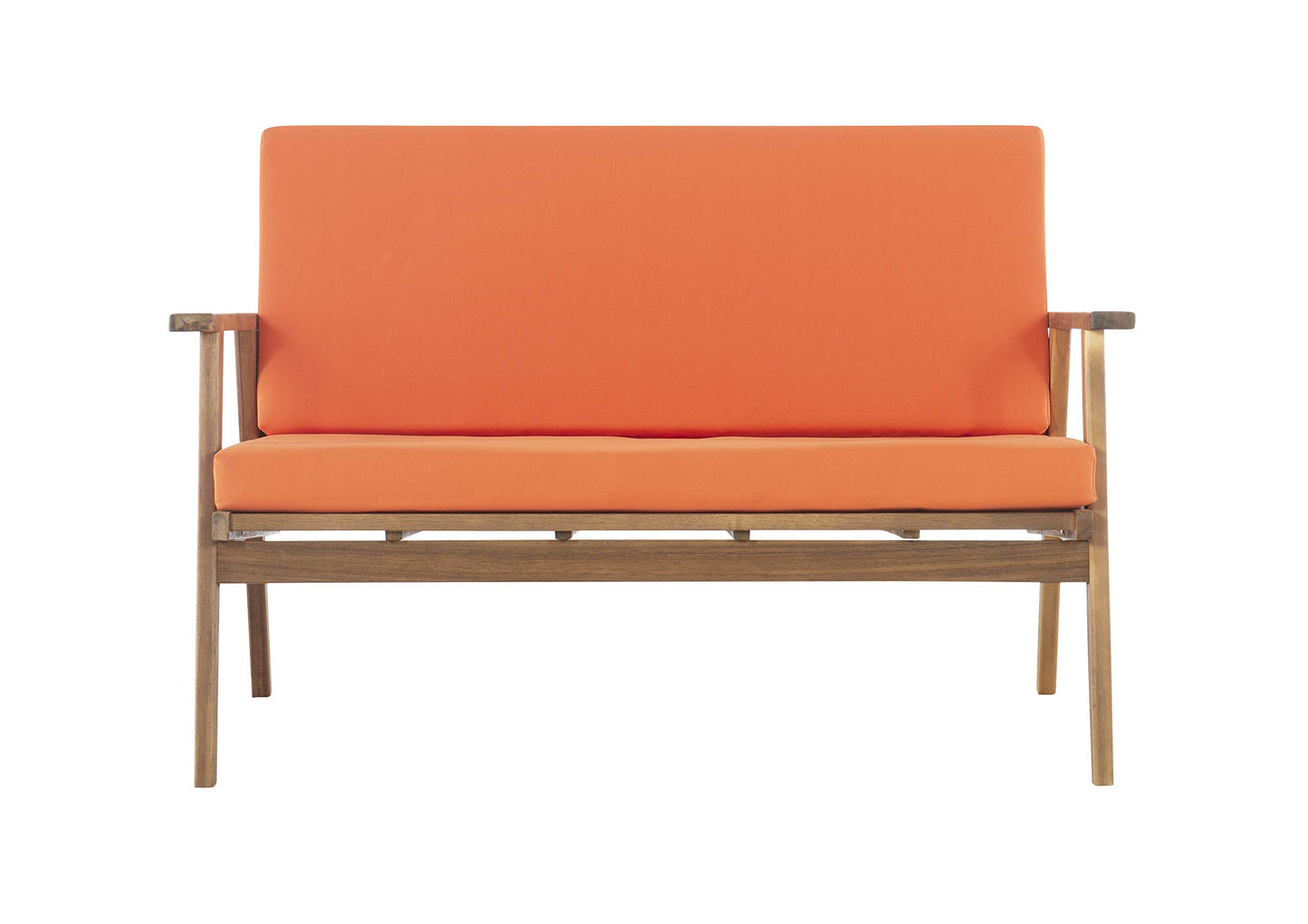 Linon Home Décor Rosemary Chat Orange Outdoor Set