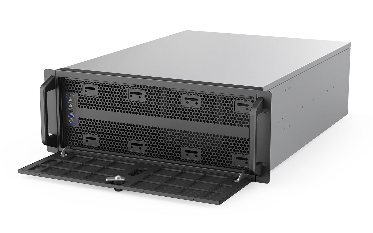 Rosewill 4U Rackmount Server Chassis | Supports up to 2 x 3.5 HDD & 4 x 2.5 SSD | E-ATX & SSI-EEB Compatible | 360mm AIO Support | 3 x 120mm PWM Fans | USB 3.2 Type-C | RSV-L4620