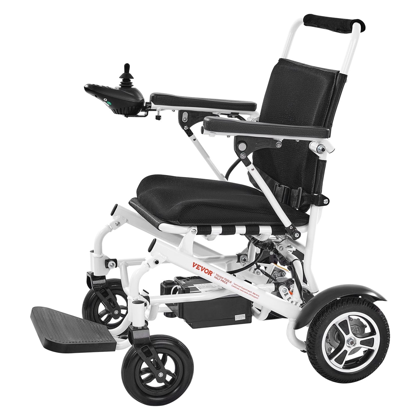 VEVOR Electric Wheelchair for Adults, 300 lbs Capacity & 21" Seat, Foldable Lightweight Motorized Chair, 13-Mile Long Range All-Terrain Power, Portable for Seniors Mobility