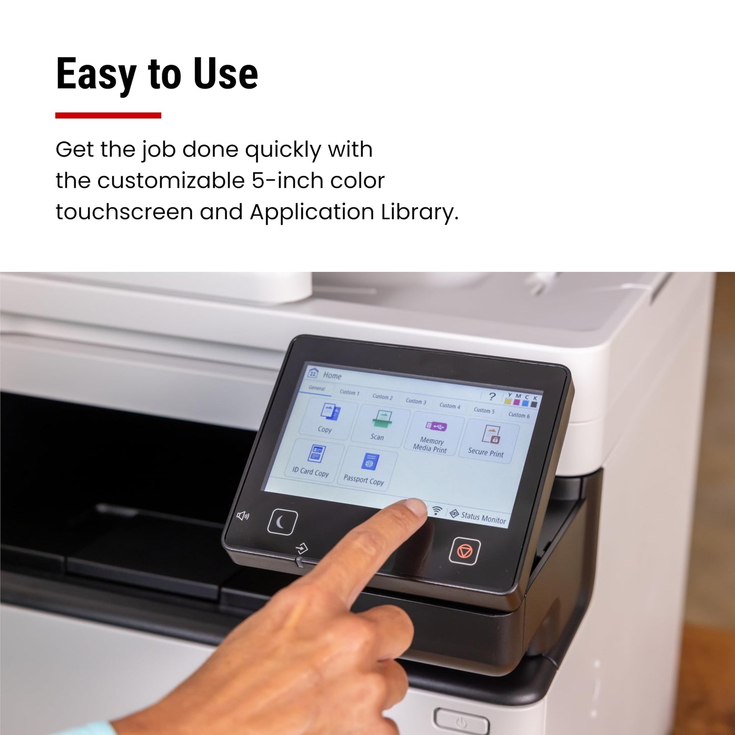 Canon Color imageCLASS MF753Cdw II - Wireless Duplex Laser Printer, All-in-One with Scanner, Copier, Fax, Auto Document Feeder, 3 Year Limited Warranty, 35 PPM