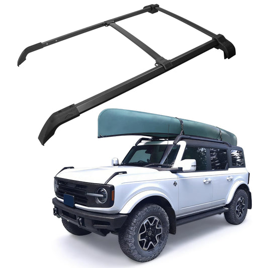 Snailfly Roof Rack Cross Bars 4PCS for Ford Bronco 2021-2026 Hard Top Only 2-Door & 4-Door - Aluminum Rooftop Cargo Luggage Carrier, Low Profile, (Not for Bronco Sport,Raptor, 4Door Badlands 2.7L)