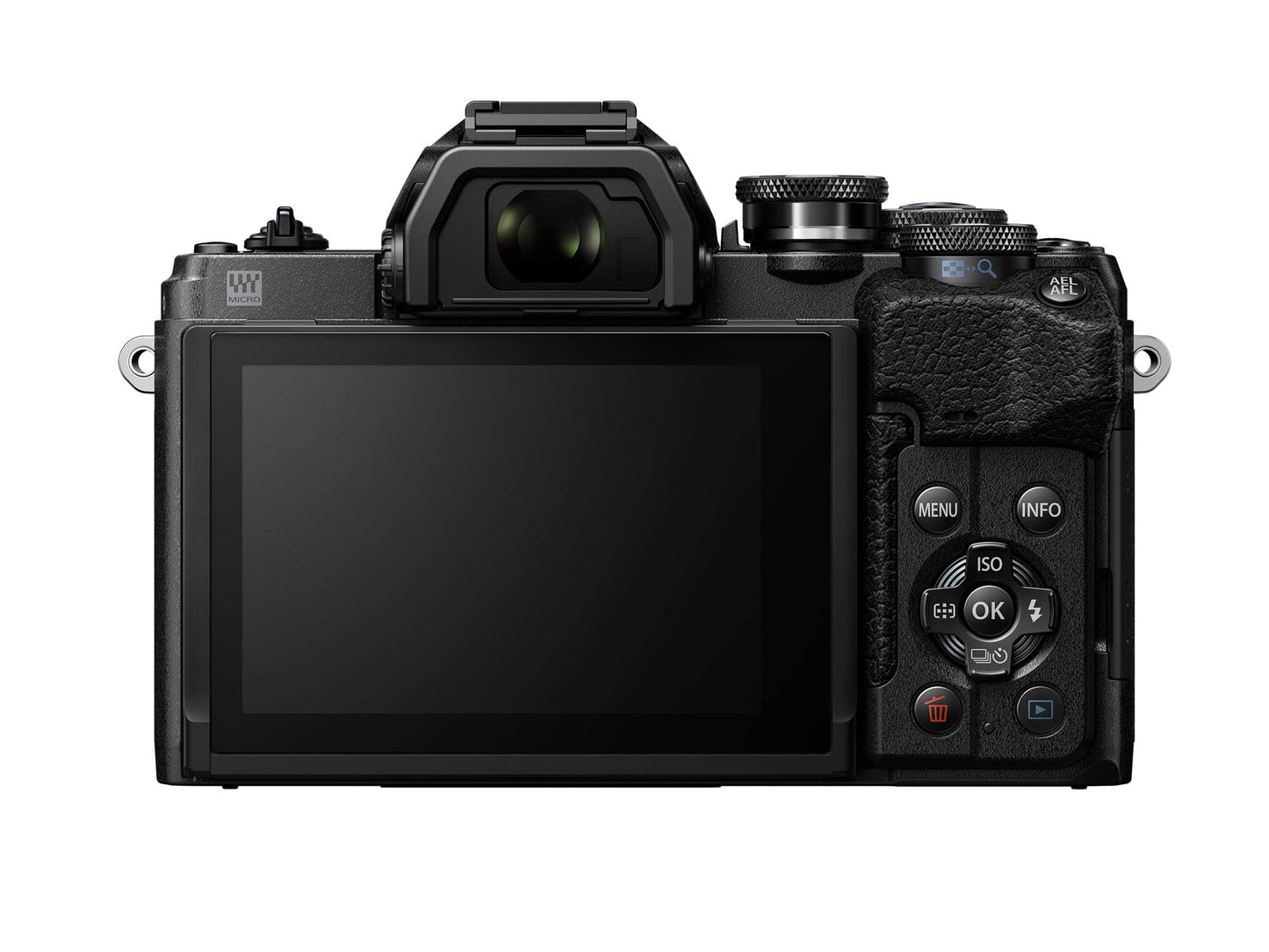 OM SYSTEM Olympus E-M10 Mark IV Black Micro Four Thirds System Camera M.Zuiko Digital ED 14-42mm F3.5-5.6 EZ kit 20MP Sensor 5-Axis Image Stabilization 4K Video Wi-Fi