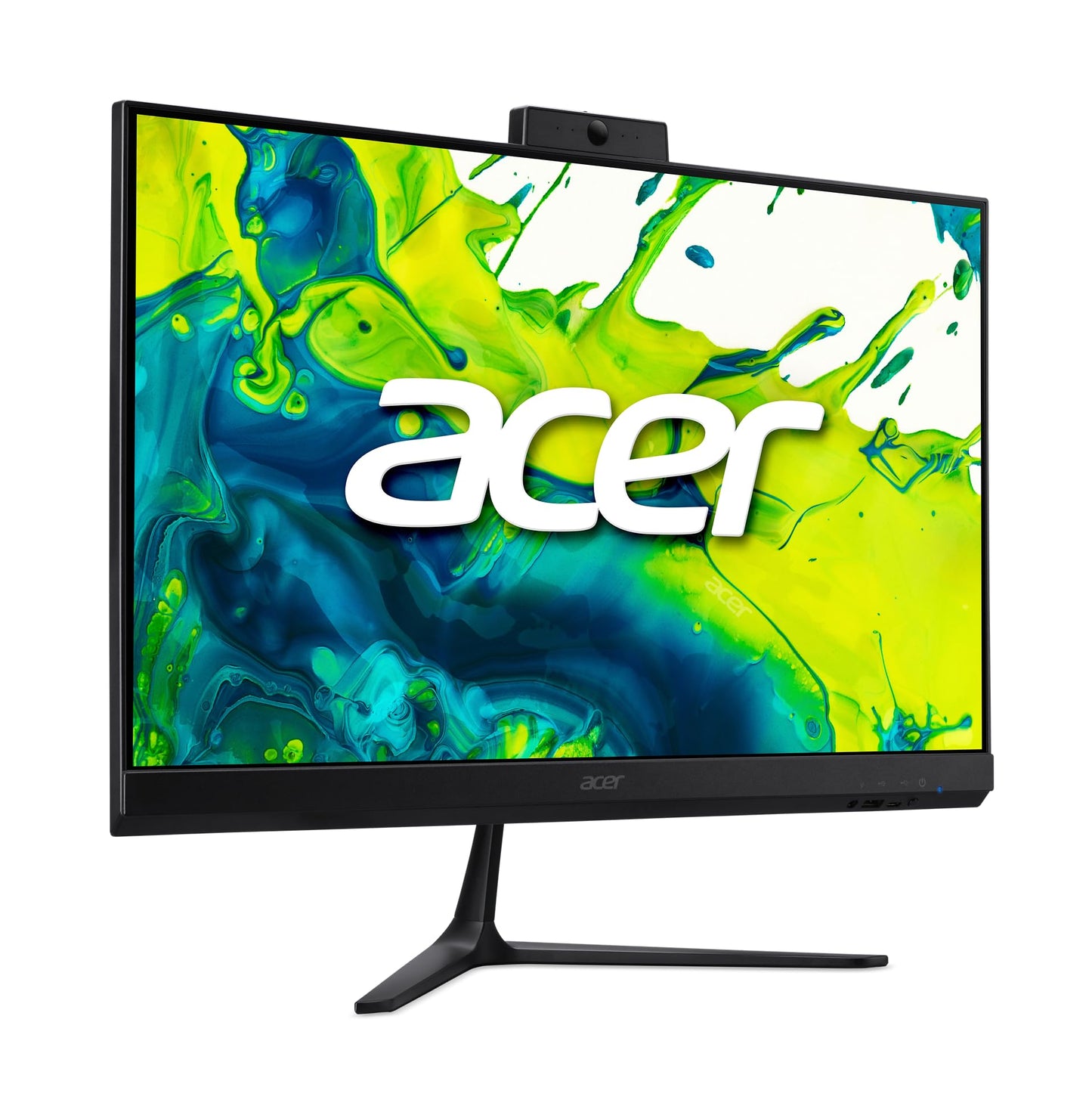 acer Aspire C24 AIO Desktop | 23.8" Full HD IPS 120Hz Display | AMD Ryzen 5 7430U Hexa-Core Processor | AMD Radeon Graphics | 16GB DDR4 | 512GB SSD | Wi-Fi 6E | USB Keyboard & Mouse | C24-2G-UR15