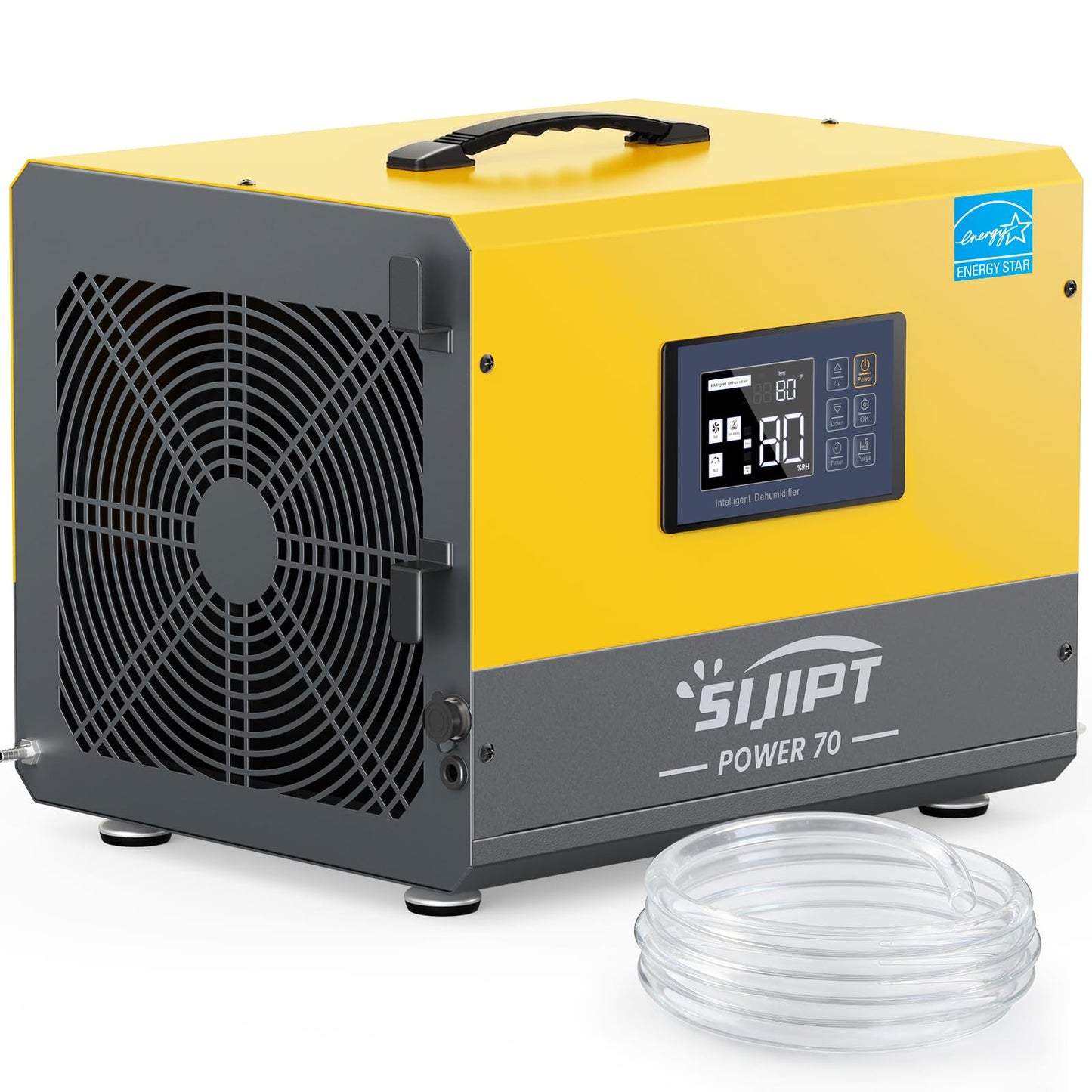 70 Pints ENERGY STAR Commercial Crawl Space Dehumidifier w/Pump & Drain