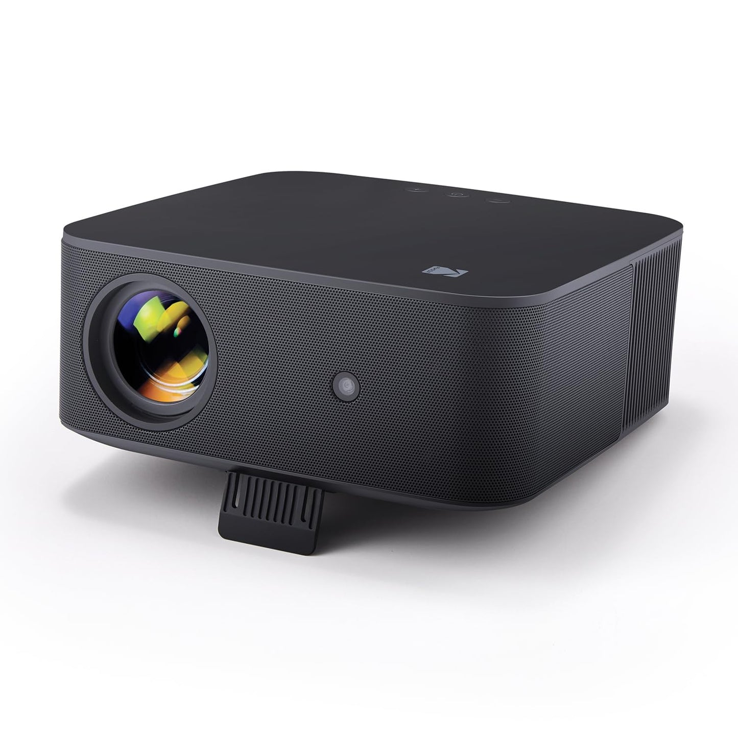 KODAK Flik X20 1080p Smart Projector - 1080p, 300 ANSI Lumens - Portable Projector with Wi-Fi, Bluetooth, ATV Dongle & Android TV 12 - Auto-Focus & Keystone Correction with 100" Screen & Tripod