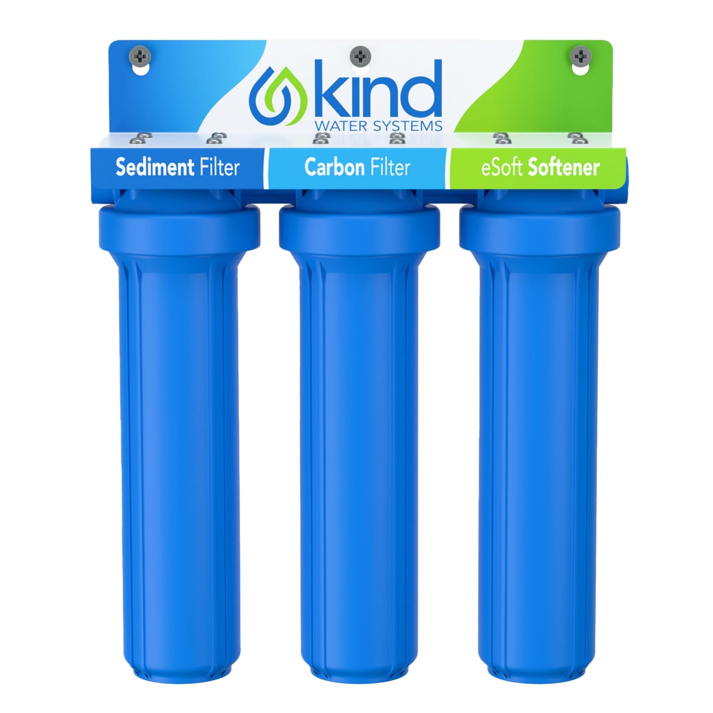 Kind Water Systems E-3000 Whole House Salt-Free Water Softener & Filter for City Water