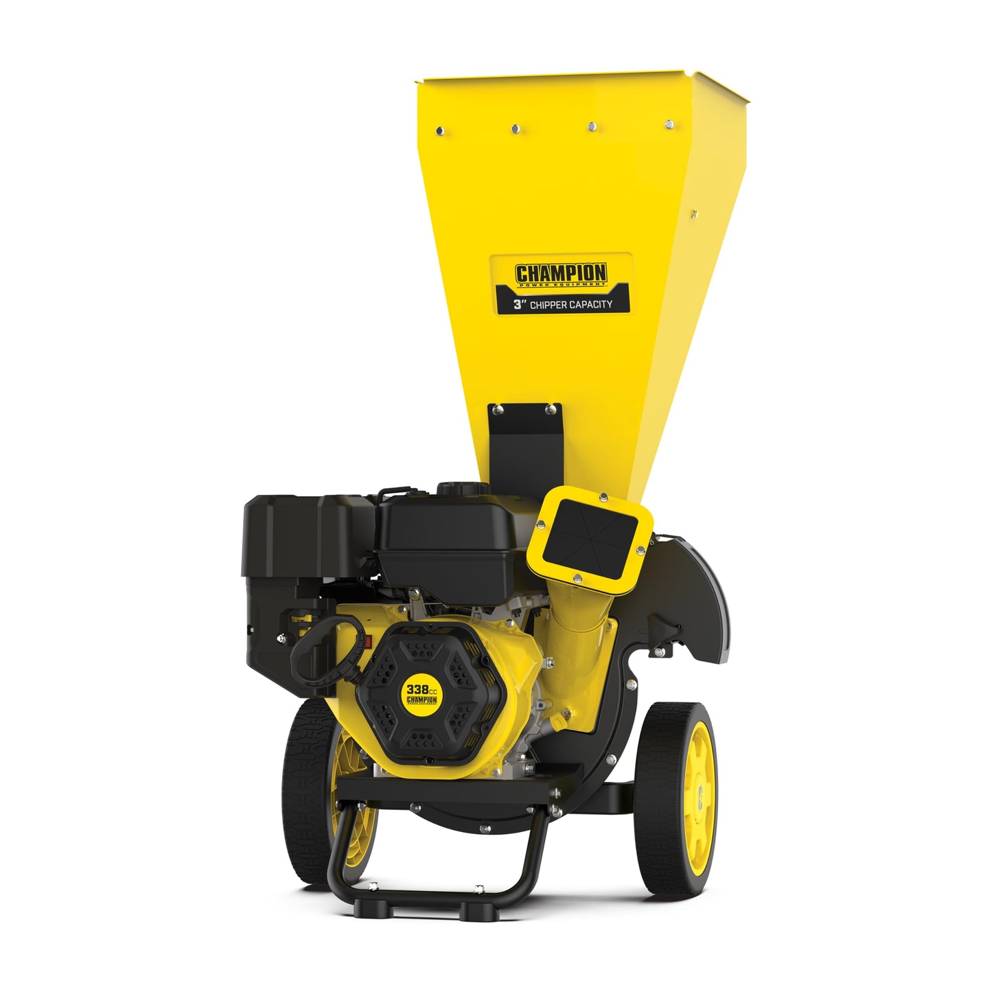 Champion Power Equipment 3-Inch Portable Chipper-Shredder with Collection Bag