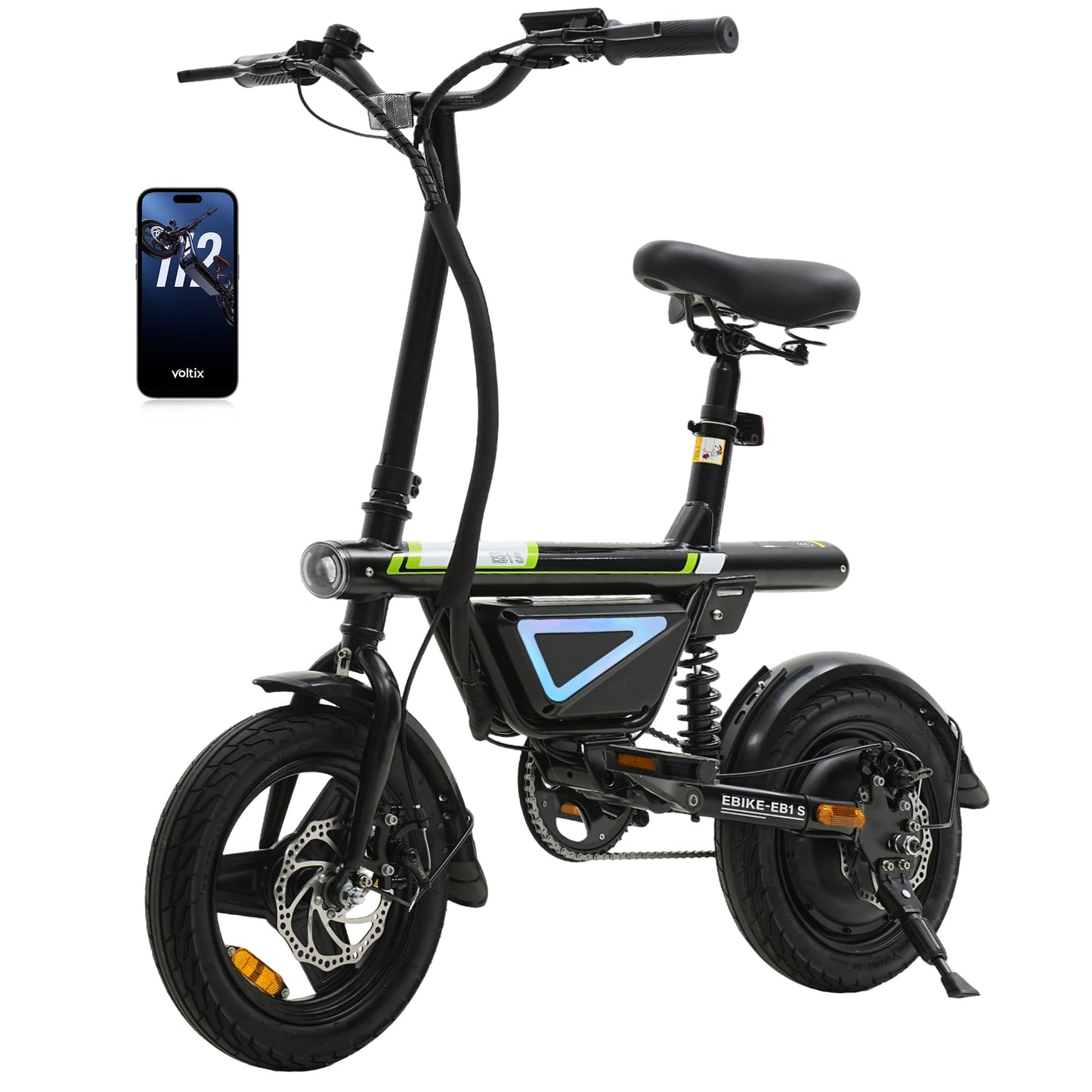 AYOLNY Electric Bike for Adults, 1500W/1000W Peak Motor 26" Ebike & 14" Foldable Electric Bike, 80/70/55 Miles Range 36V Battery Electric Bicycle for Commuting
